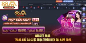 Website 88AA – Trang chủ cá cược trực tuyến hiện đại năm 2026